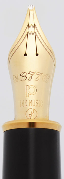 Platinum 3776 Fountain Pen - Gold Maki-e Over Black w Gold